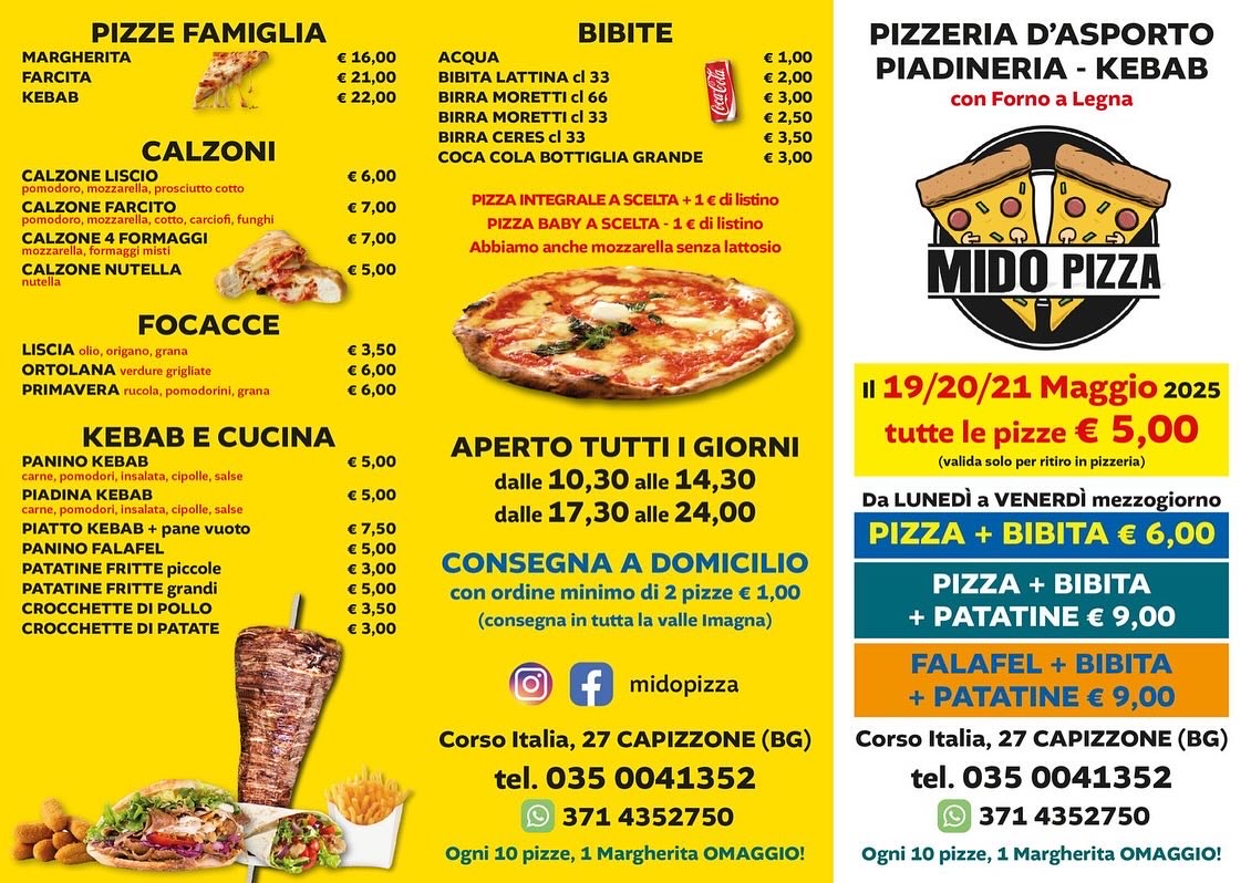 Mido pizza ???? Photo Menu 2