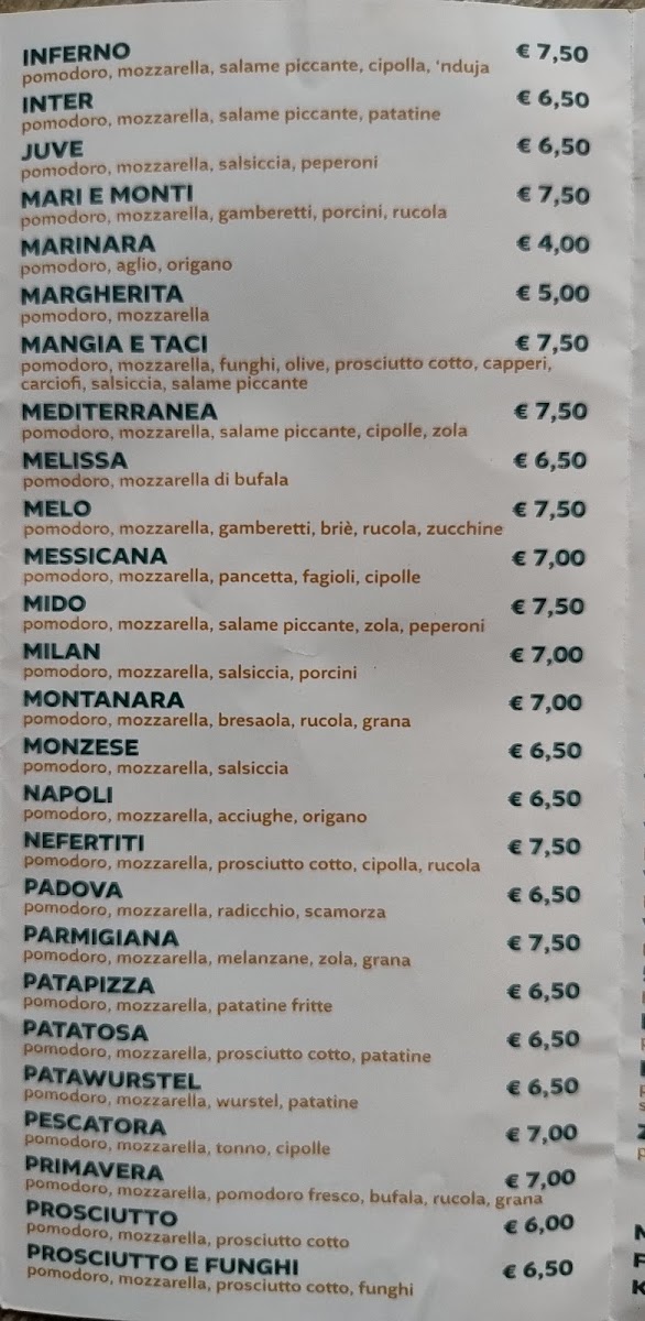 Mido pizza ???? Photo Menu 7