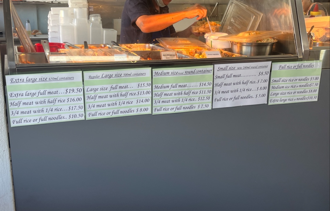 Yarrunga Take Away Photo Menu 5