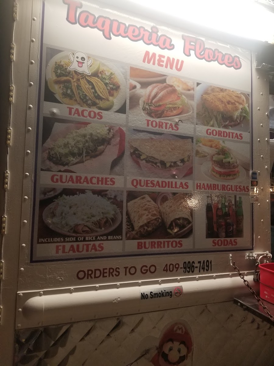 Taqueria Flores Photo Menu 7