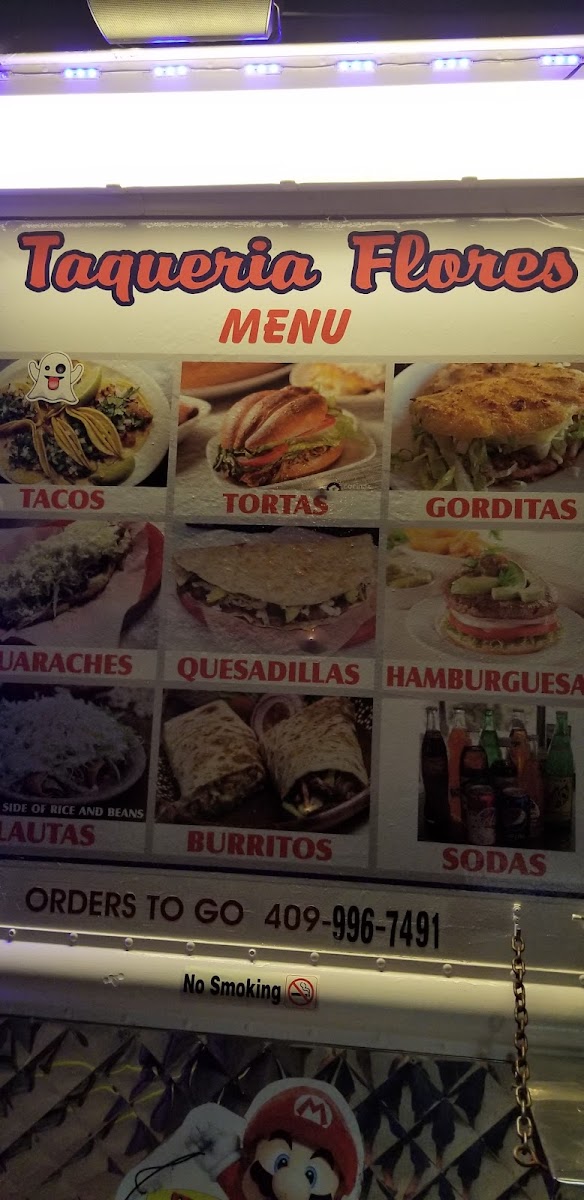 Taqueria Flores Photo Menu 8