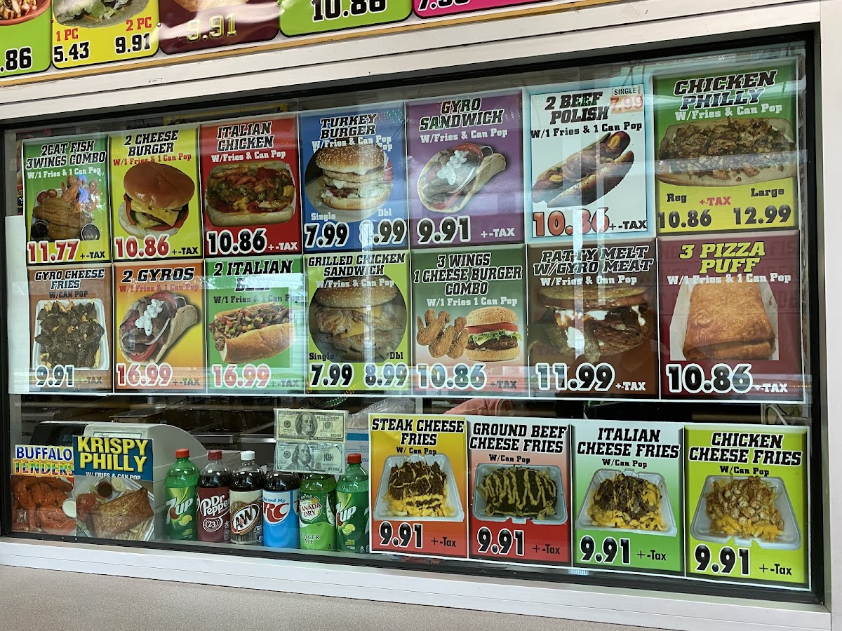 Famous Grill Photo Menu 1