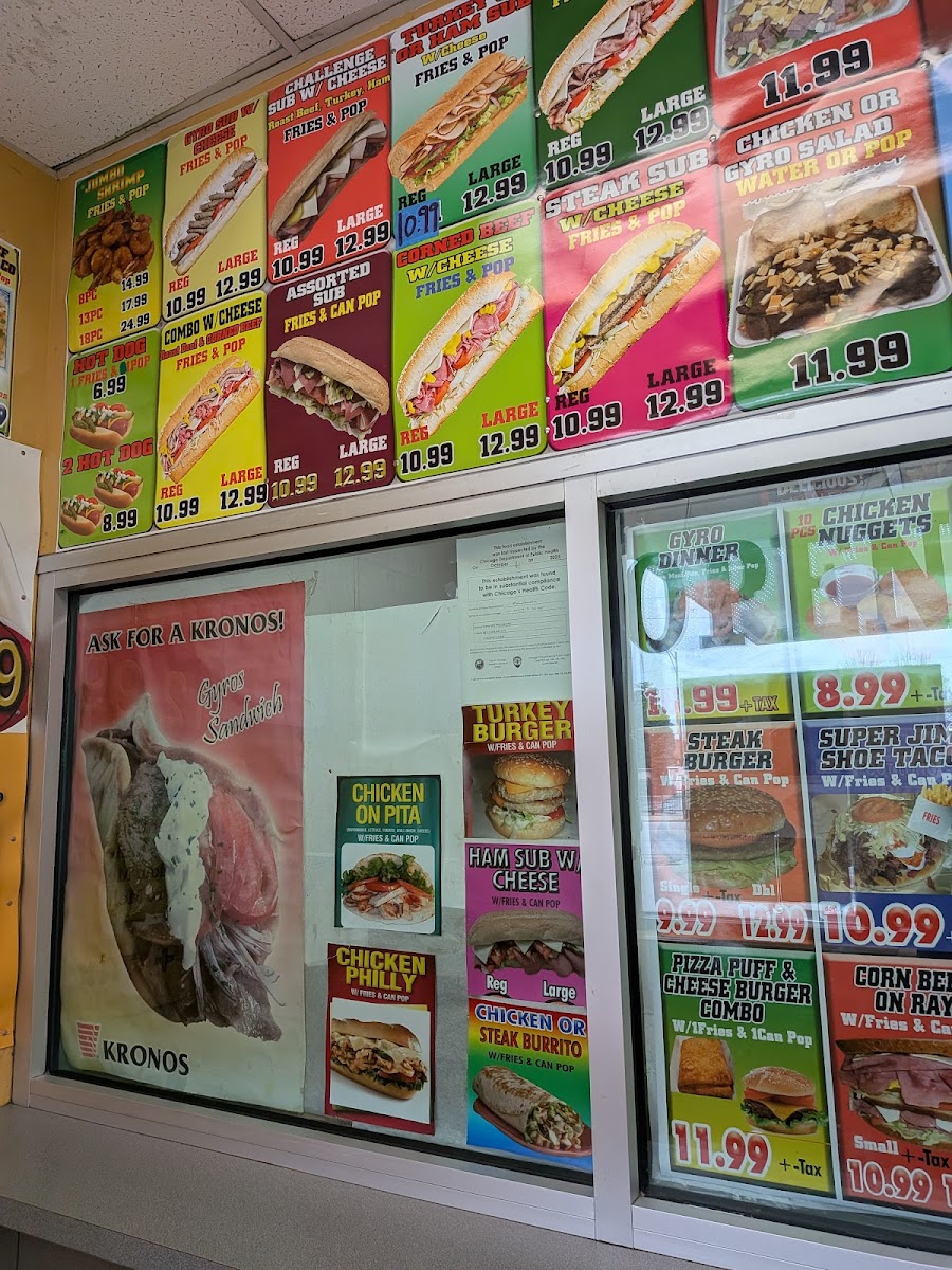 Famous Grill Photo Menu 5