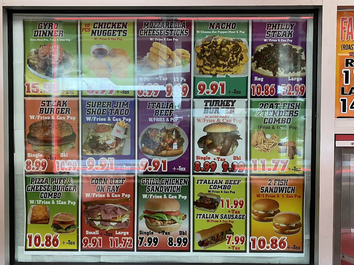 Famous Grill Photo Menu 7