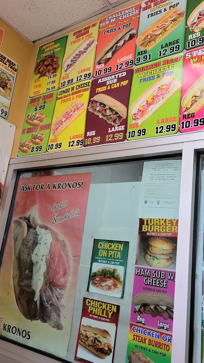 Famous Grill Photo Menu 8