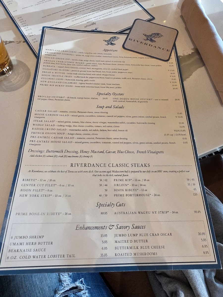 Riverdance Restaurant Photo Menu 4