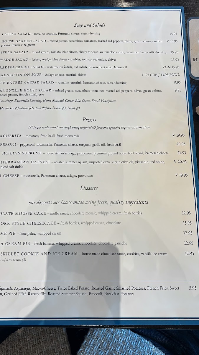 Riverdance Restaurant Photo Menu 5