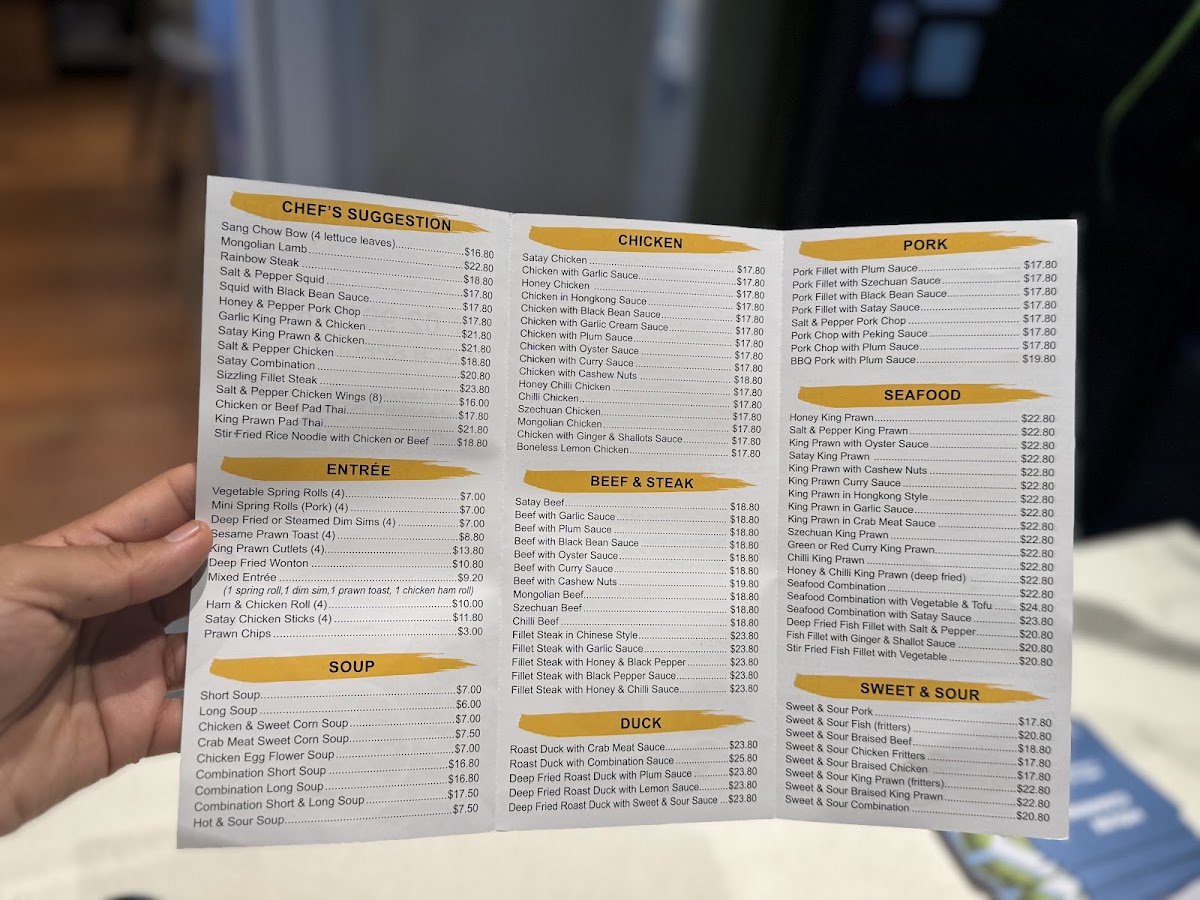 CAI GARDEN CHINESE RESTAURANT Photo Menu 3
