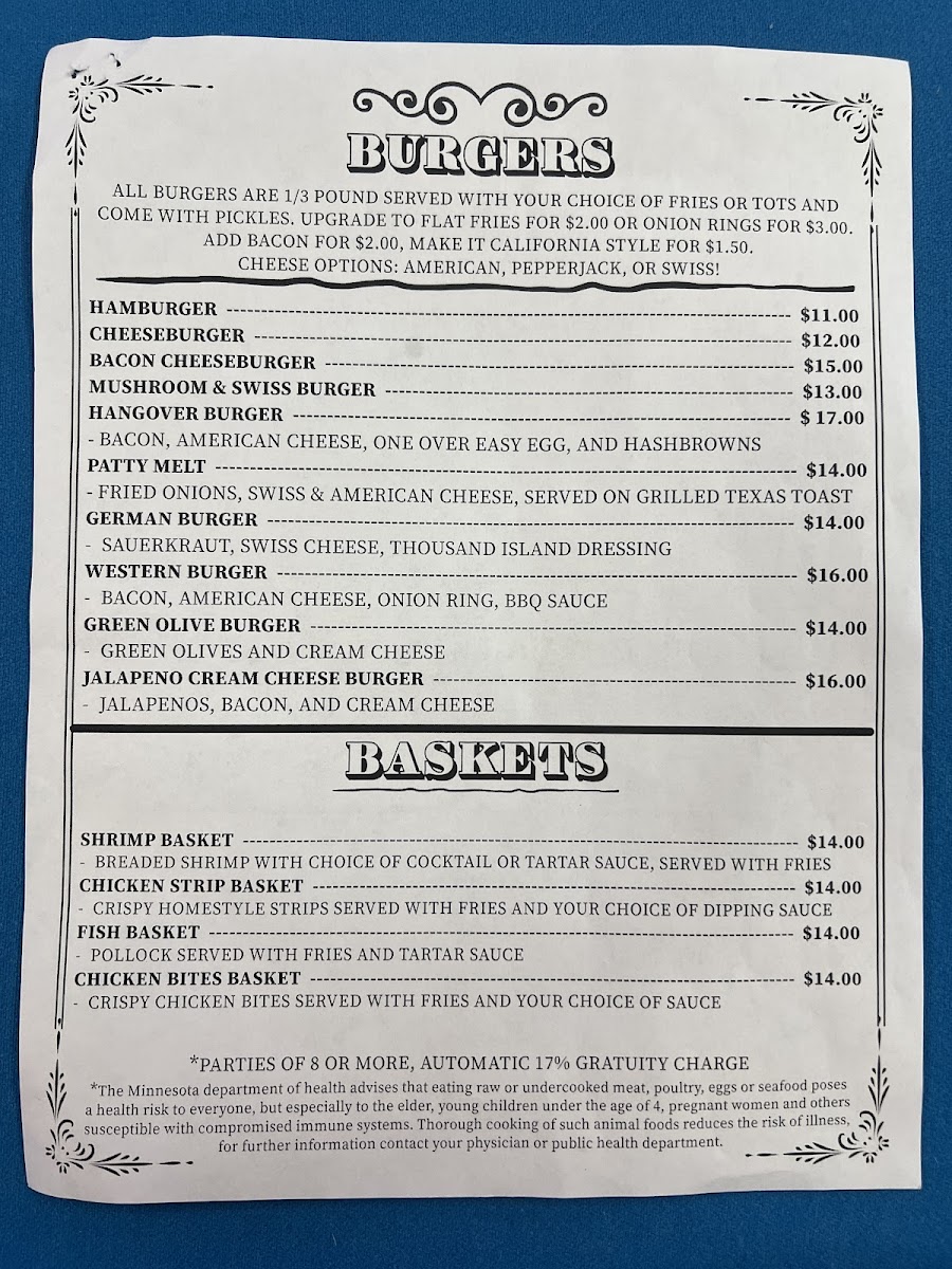 Forada Bar and Grill Photo Menu 3