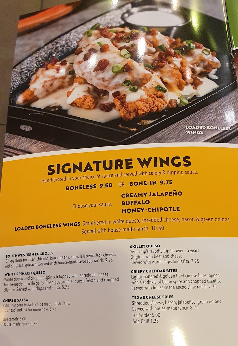 Chili’s (on Military Base) Photo Menu 9