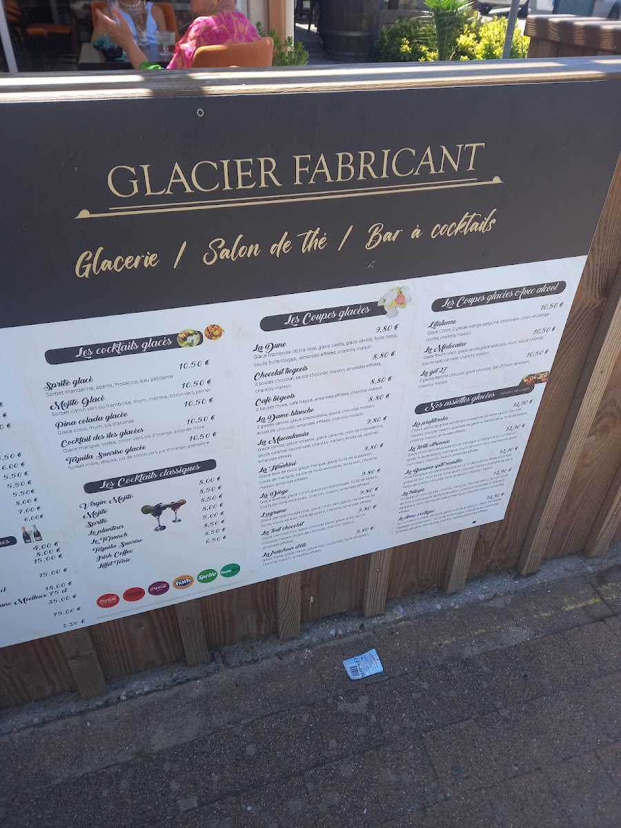 La dune glacée Photo Menu 7