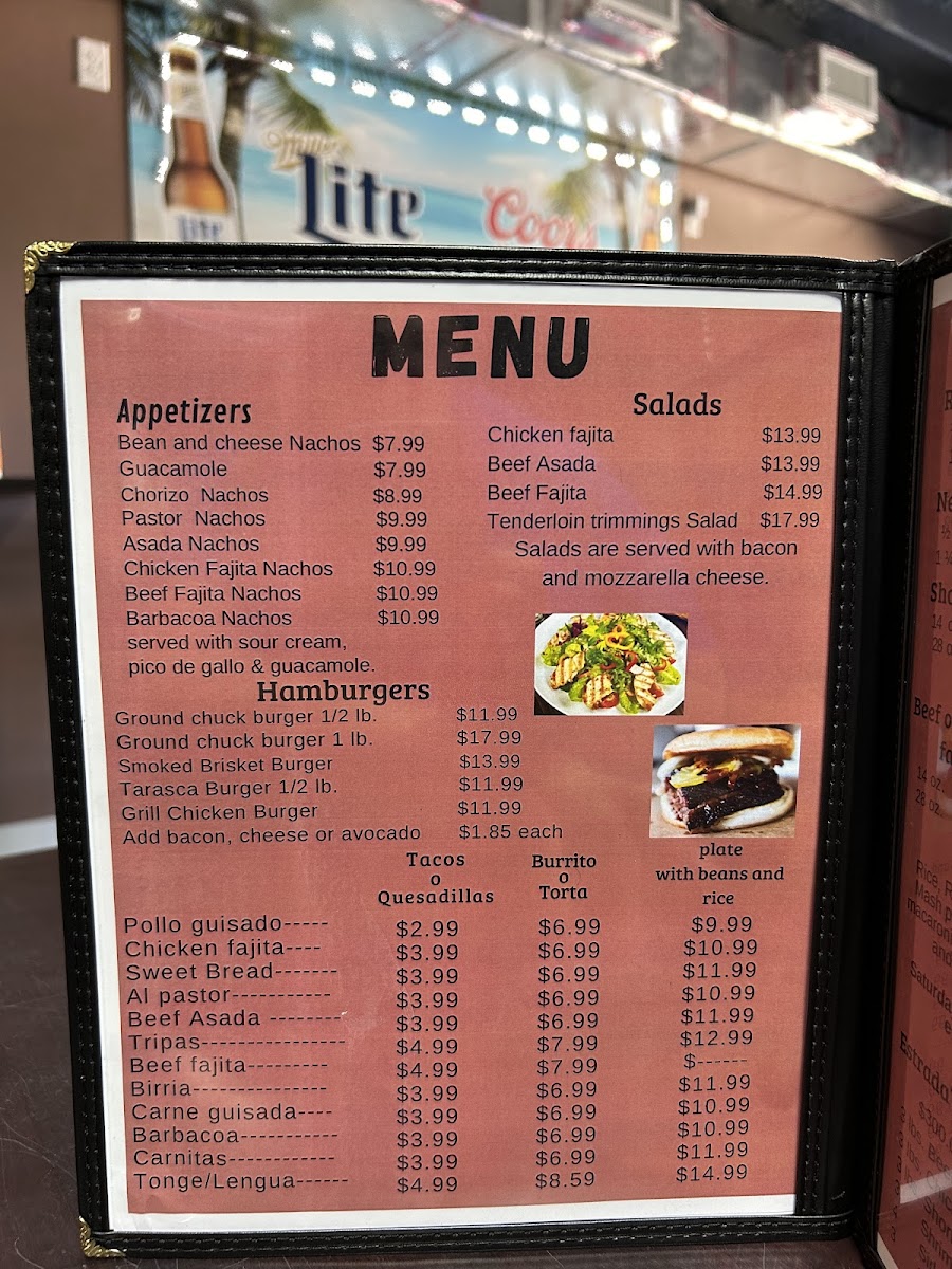 Estrada's Mexican Steak House Photo Menu 10