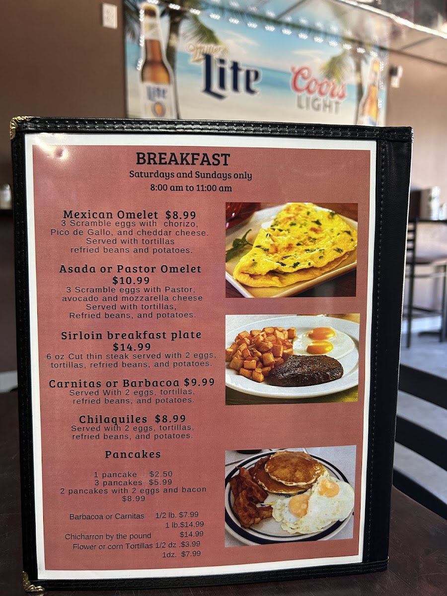 Estrada's Mexican Steak House Photo Menu 9