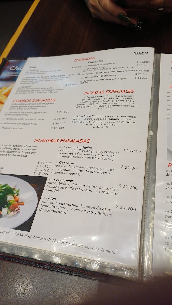 Restaurante Aromi Photo Menu 7
