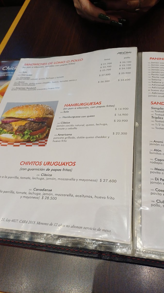 Restaurante Aromi Photo Menu 9
