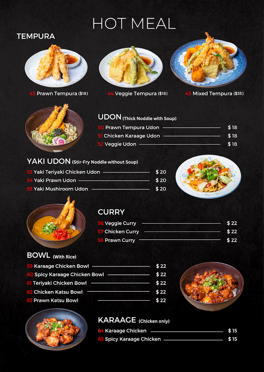 Sushi Choice - Lismore Central Photo Menu 1