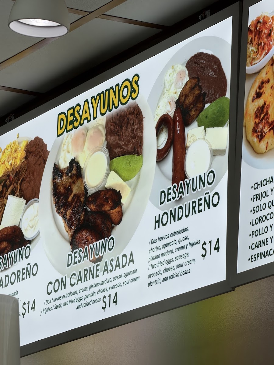 Salvadoreño and mexican grill restaurant Photo Menu 7