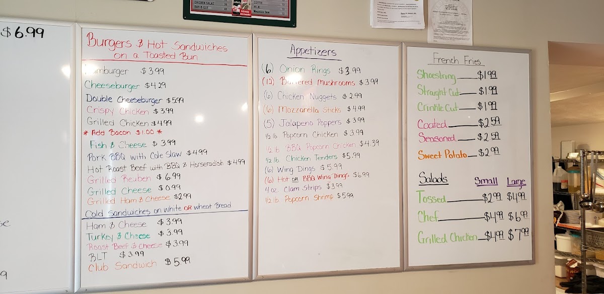 JJ's Diner & Deli Photo Menu 1
