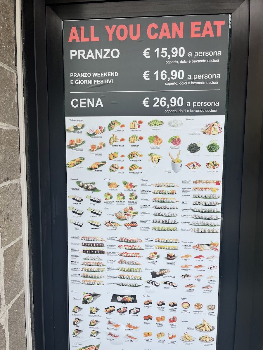 Asahi restaurant Tarvisio Photo Menu 3