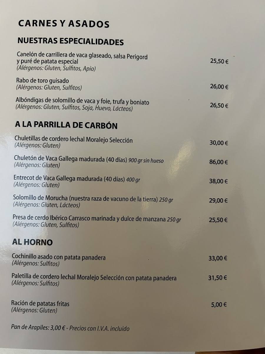 Restaurante El Mesón de Gonzalo Photo Menu 4