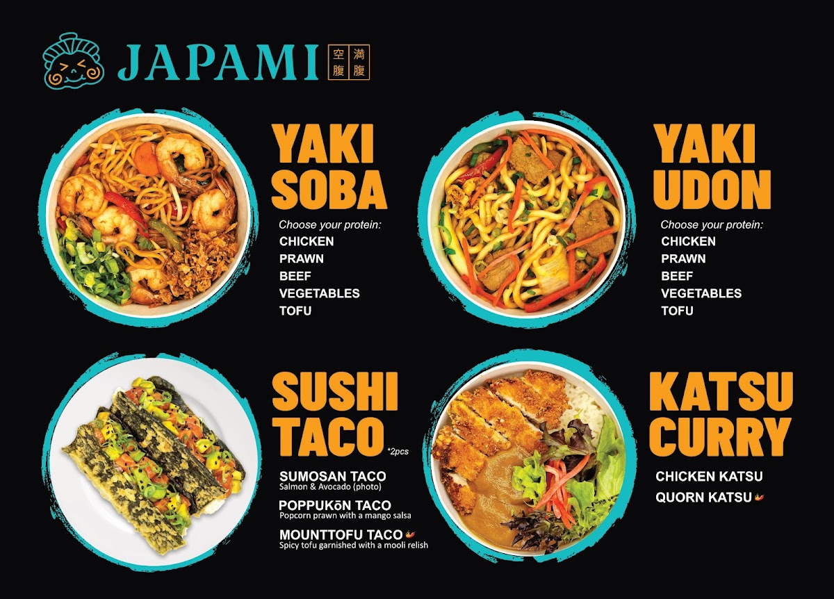 Japami (Sushi Tacos) Photo Menu 2