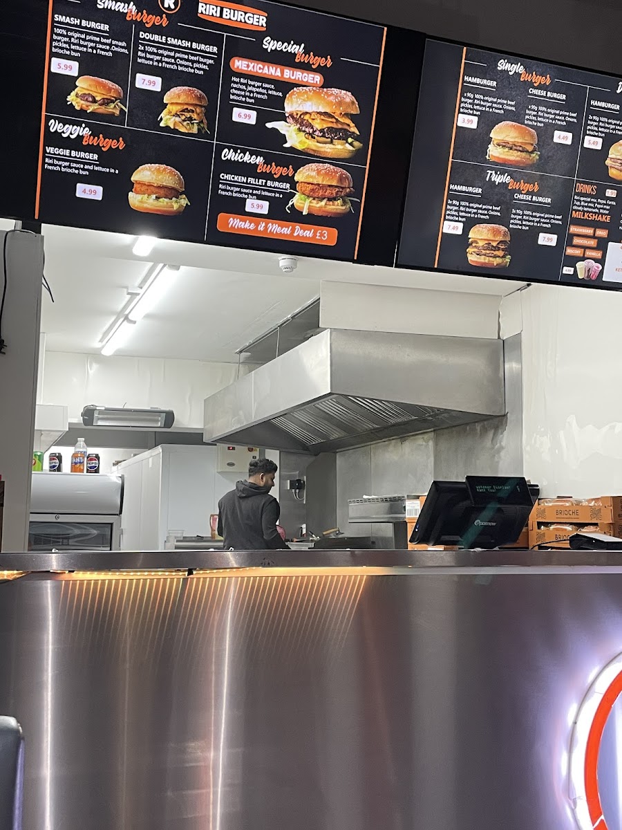 Riri Burger Photo Menu 8