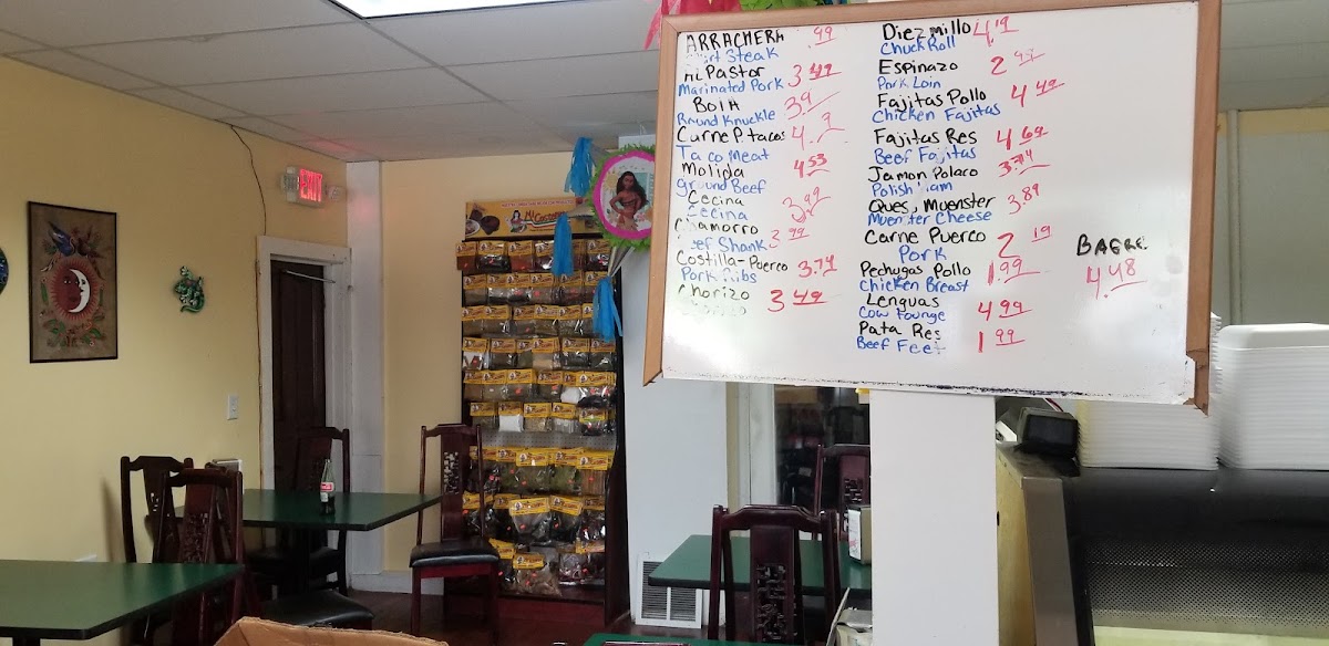 Lucero's Supermarket and Mexican Restaurant Photo Menu 1