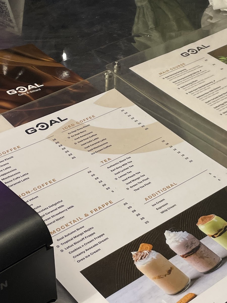 Goal Cafe & Billiard Photo Menu 7