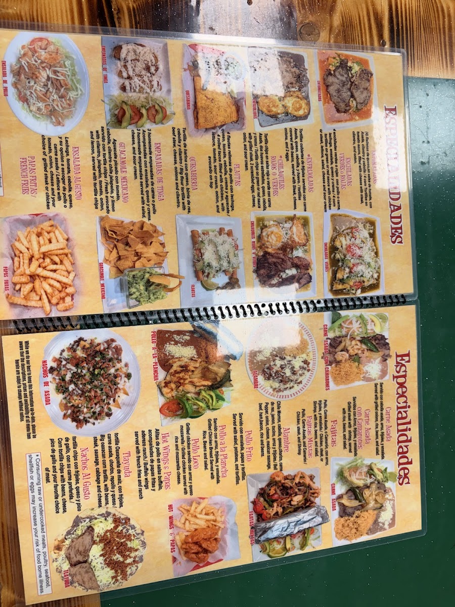 Taqueria Mexico Tennessee Photo Menu 5