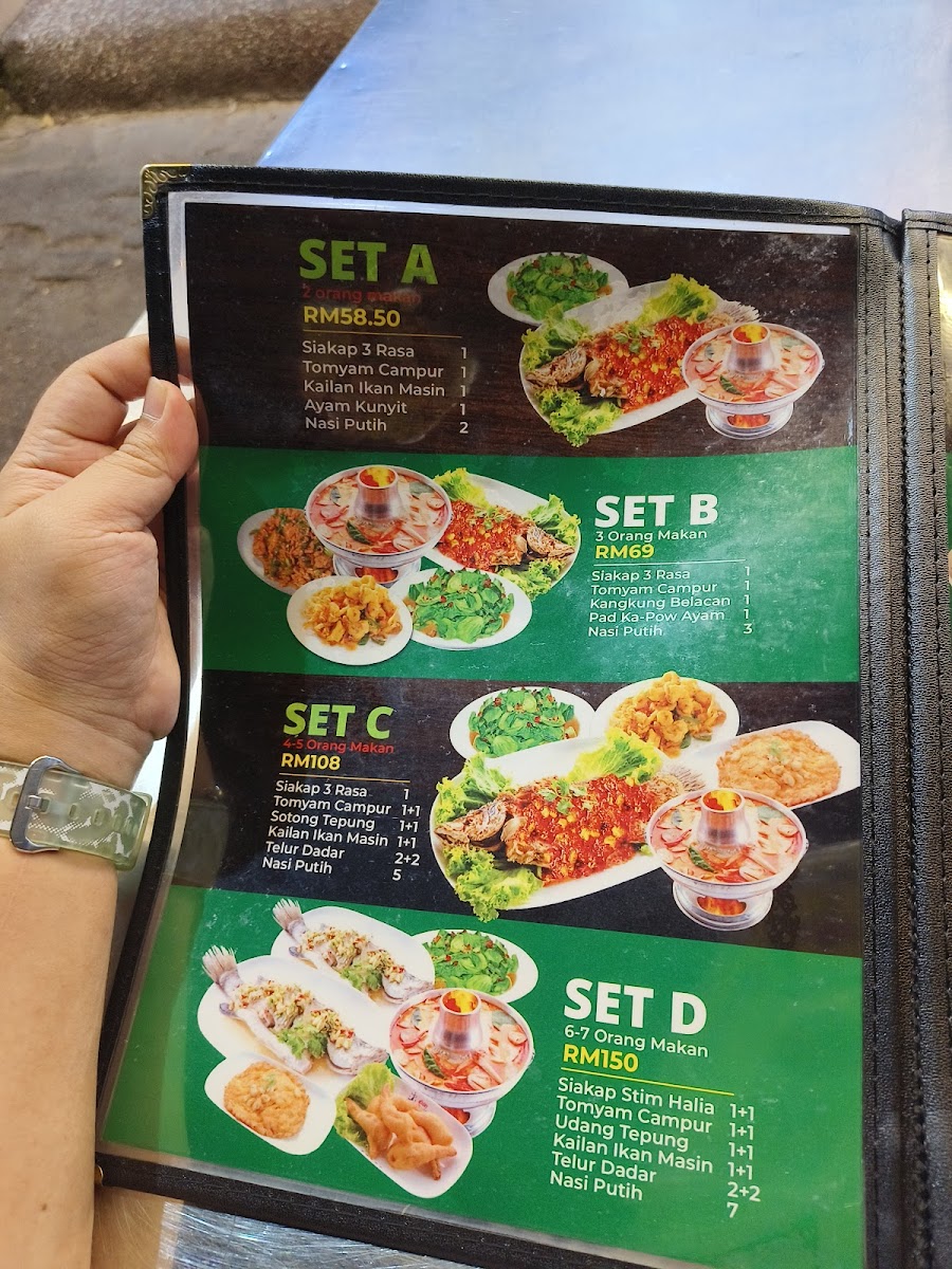 Zali Pattaya Restaurant Photo Menu 2