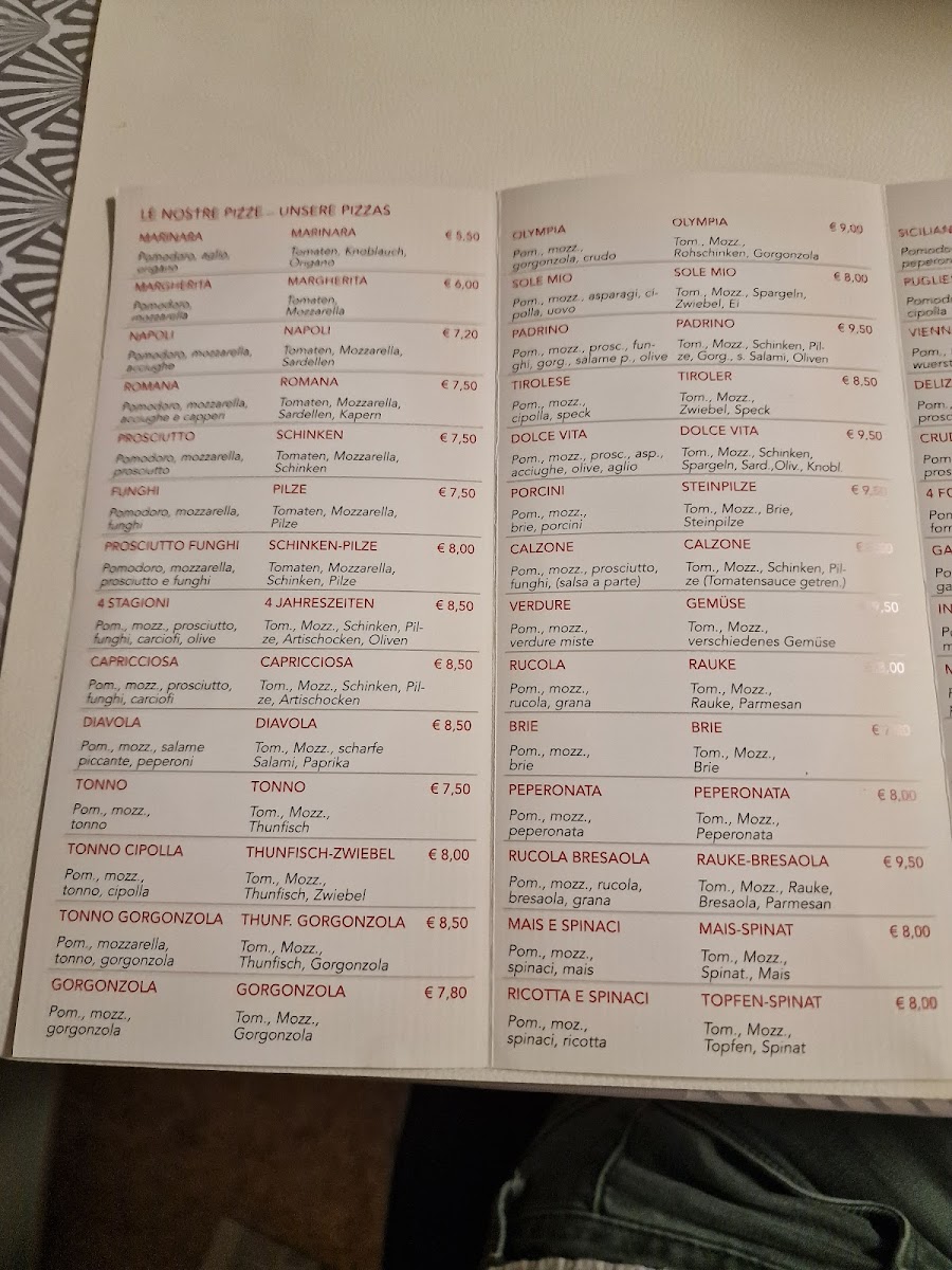 Pizzeria Lauben Photo Menu 3