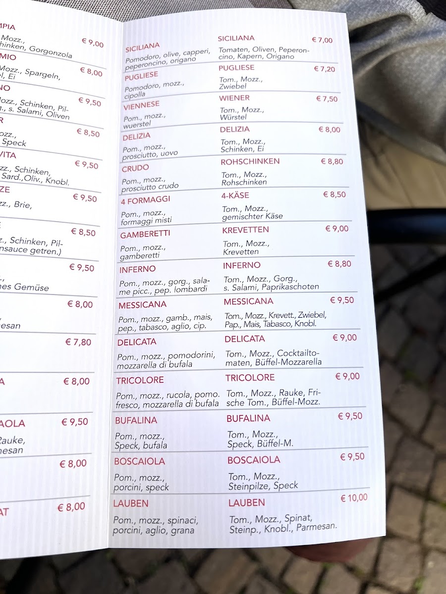Pizzeria Lauben Photo Menu 4