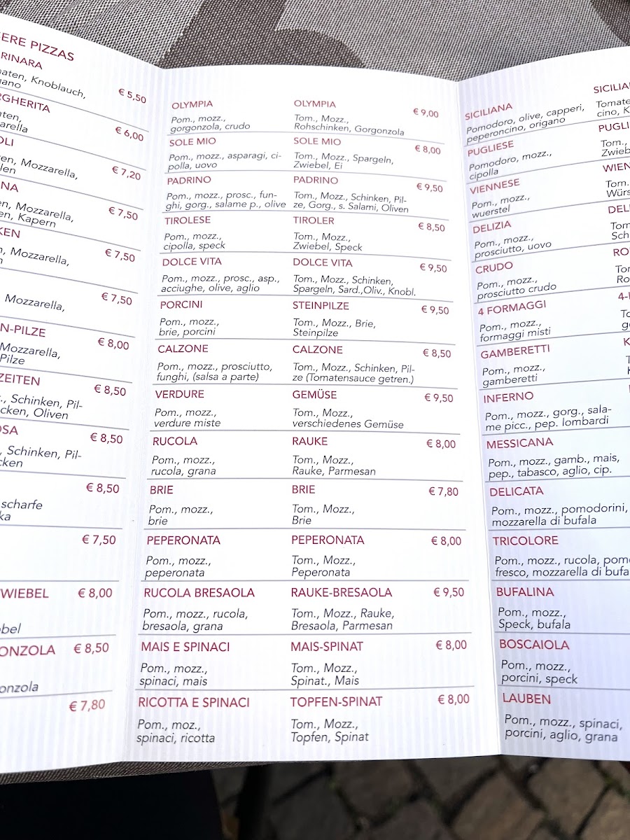 Pizzeria Lauben Photo Menu 6