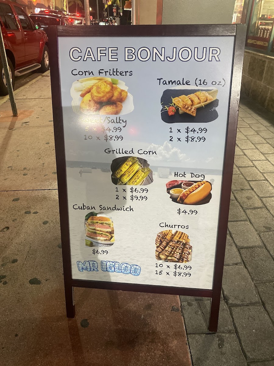 Cafe Bonjour Photo Menu 10