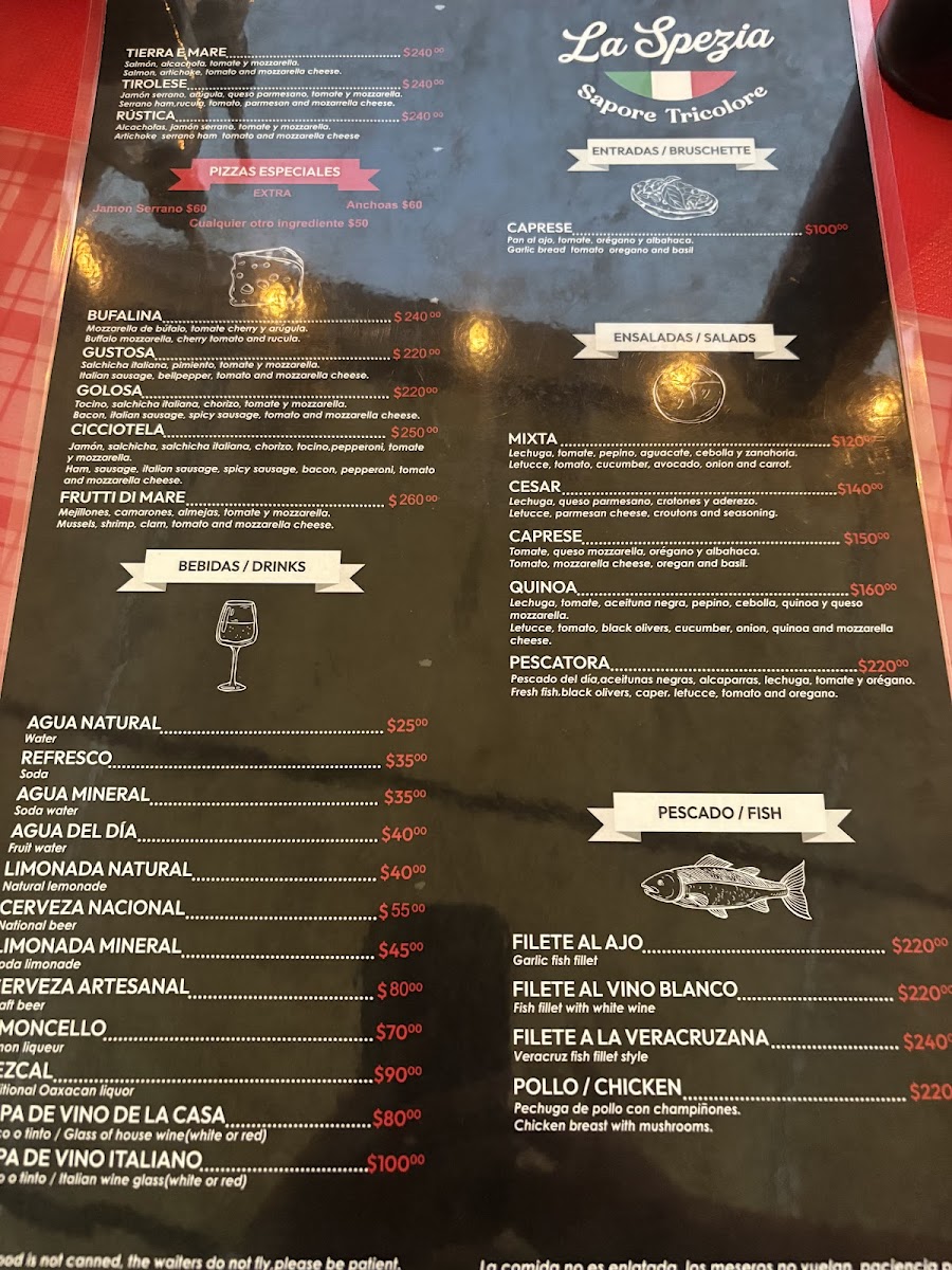 La Spezia Photo Menu 7