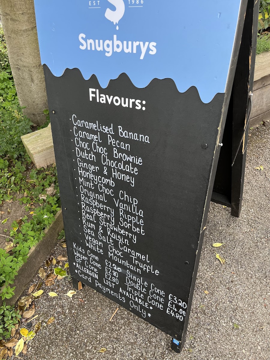 Snugburys on the River, Chester Photo Menu 5