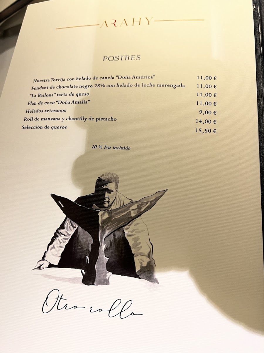 ARAHY RESTAURANTE Photo Menu 10