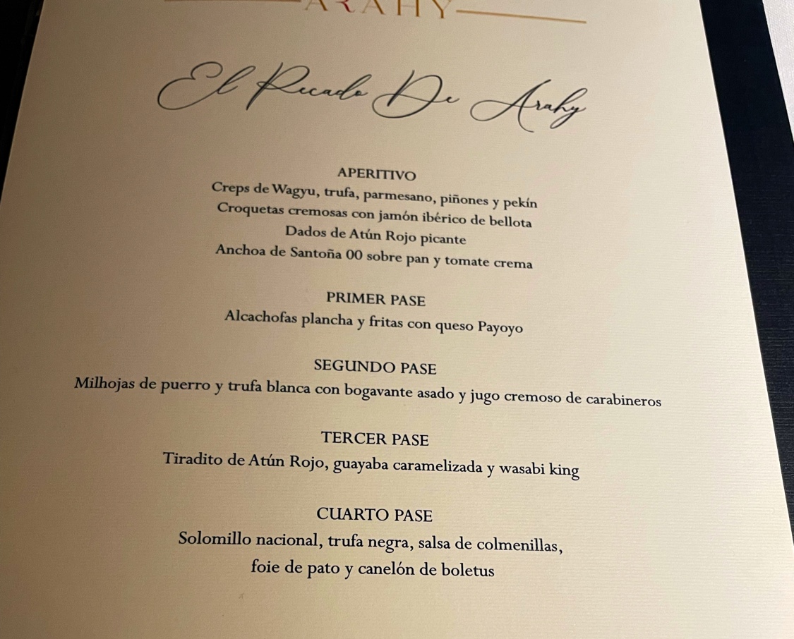 ARAHY RESTAURANTE Photo Menu 5