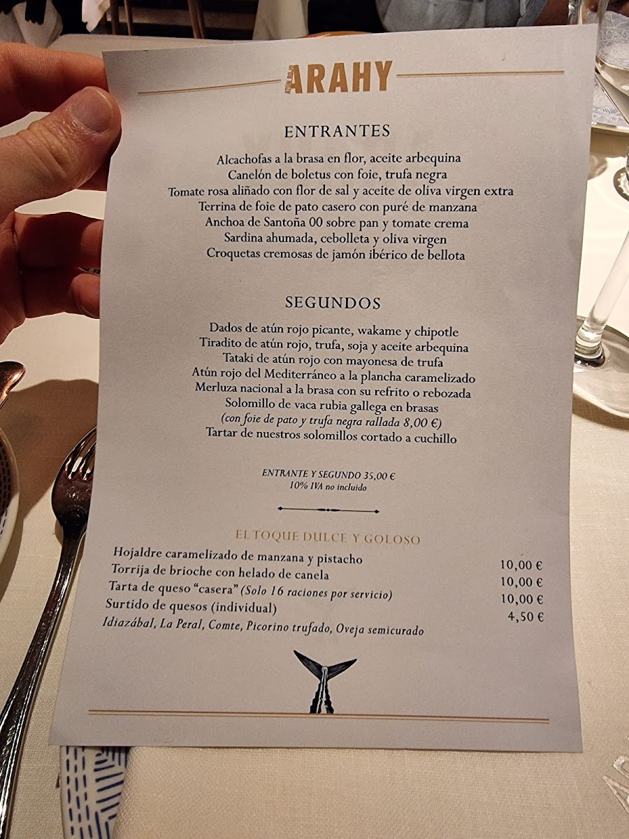 ARAHY RESTAURANTE Photo Menu 7