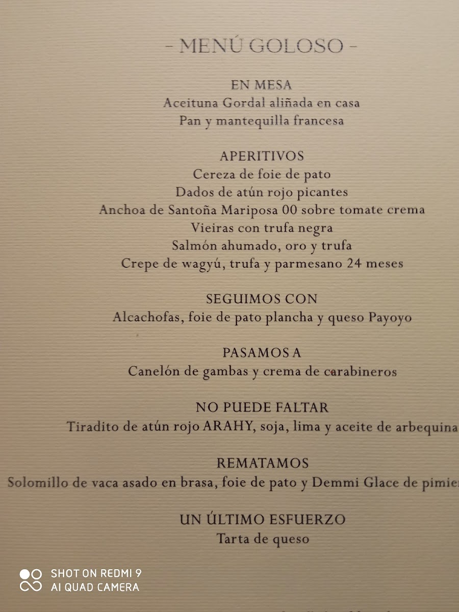 ARAHY RESTAURANTE Photo Menu 9