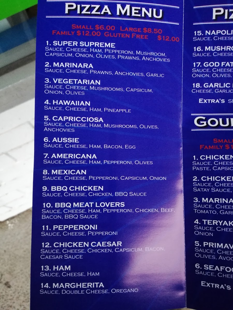 Mornington Pizza House Photo Menu 3