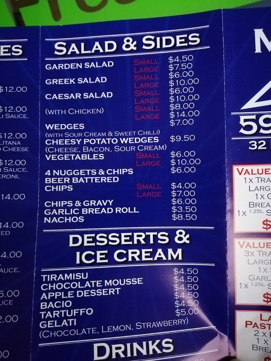 Mornington Pizza House Photo Menu 5