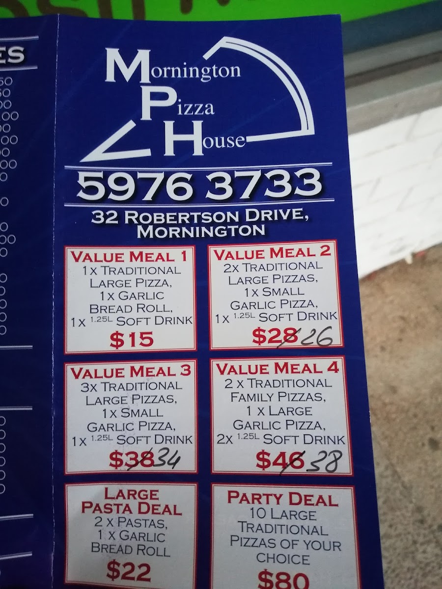 Mornington Pizza House Photo Menu 6