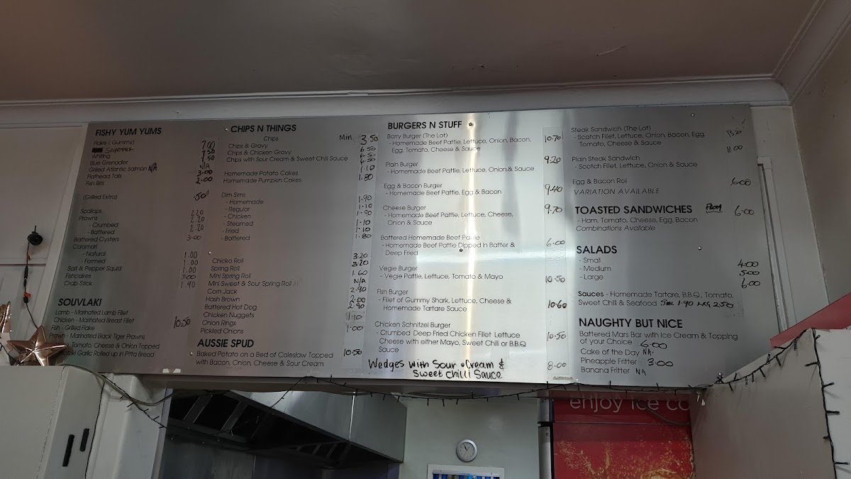 Peppers Fish 'N' Chips and Takeaway Photo Menu 3