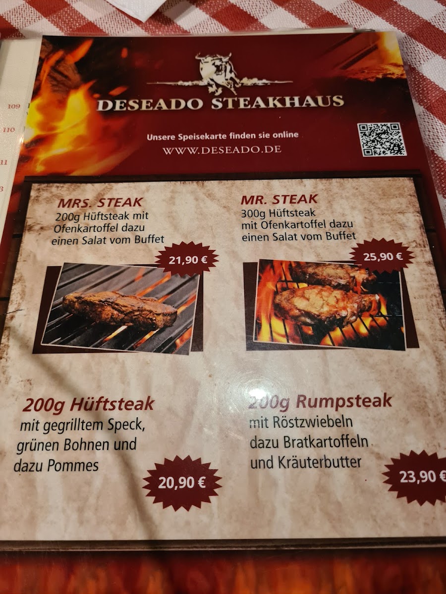 Deseado Steakhaus Photo Menu 6