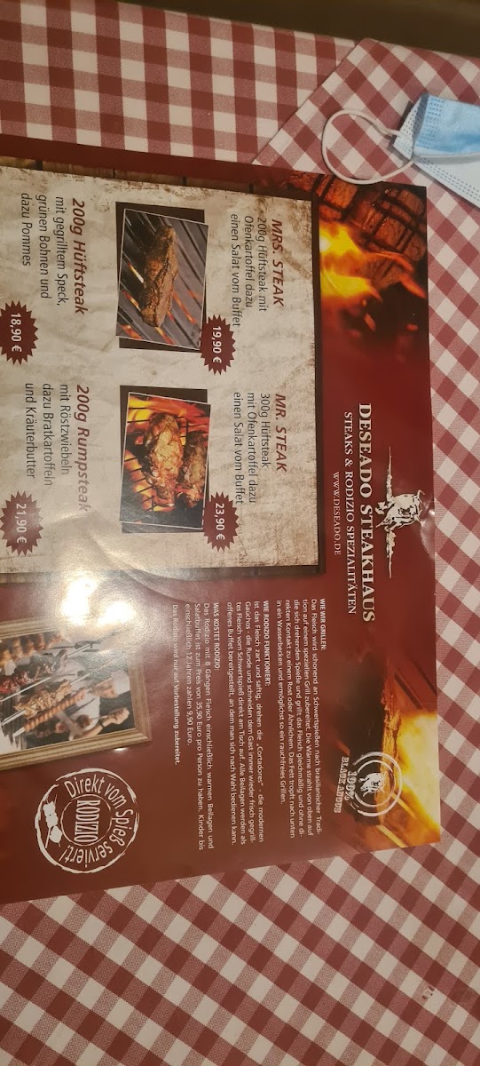 Deseado Steakhaus Photo Menu 9