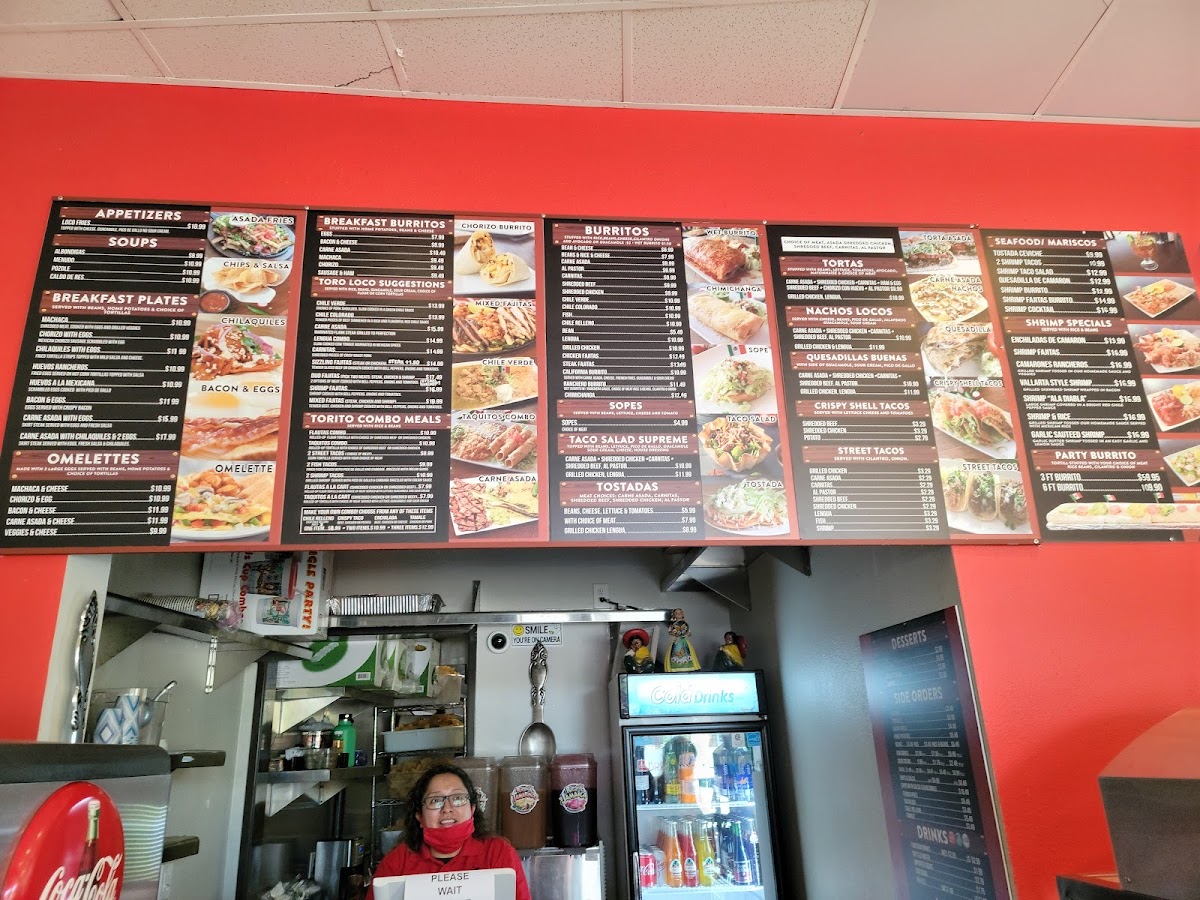 El Torito Loco Photo Menu 1