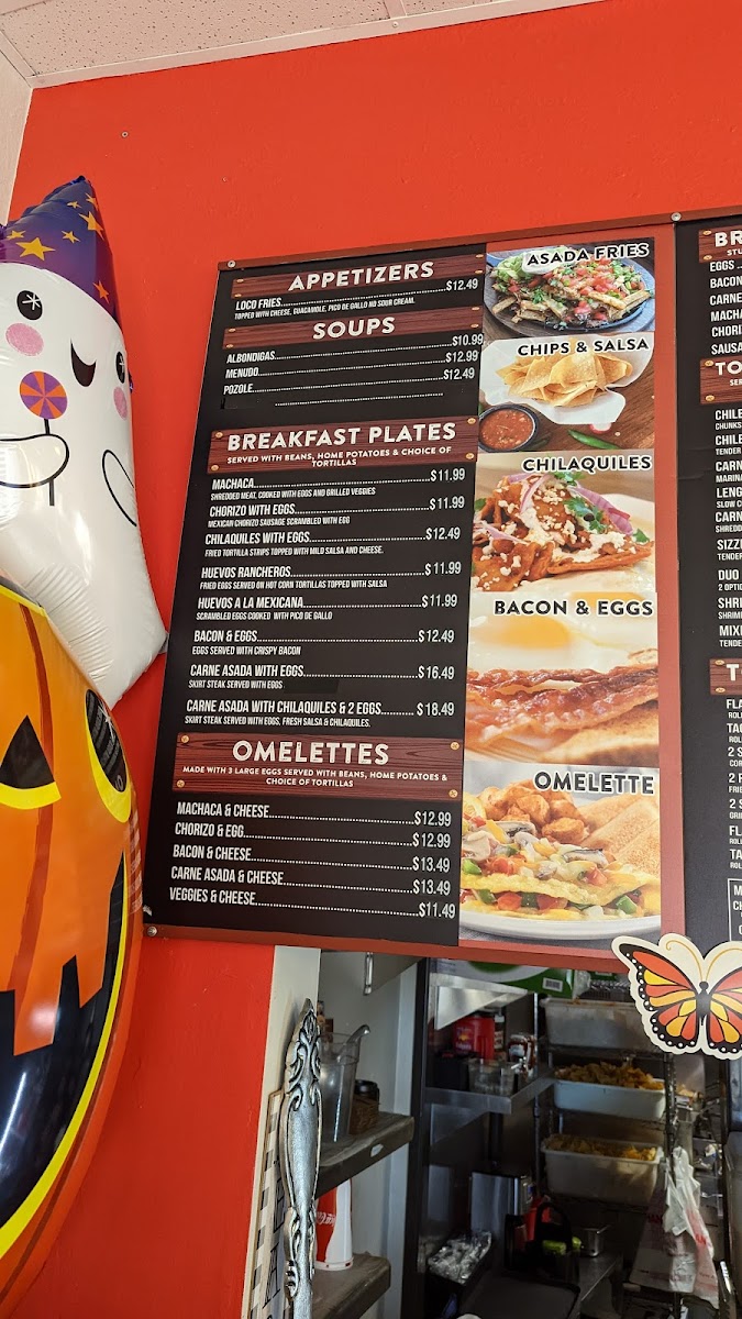 El Torito Loco Photo Menu 3