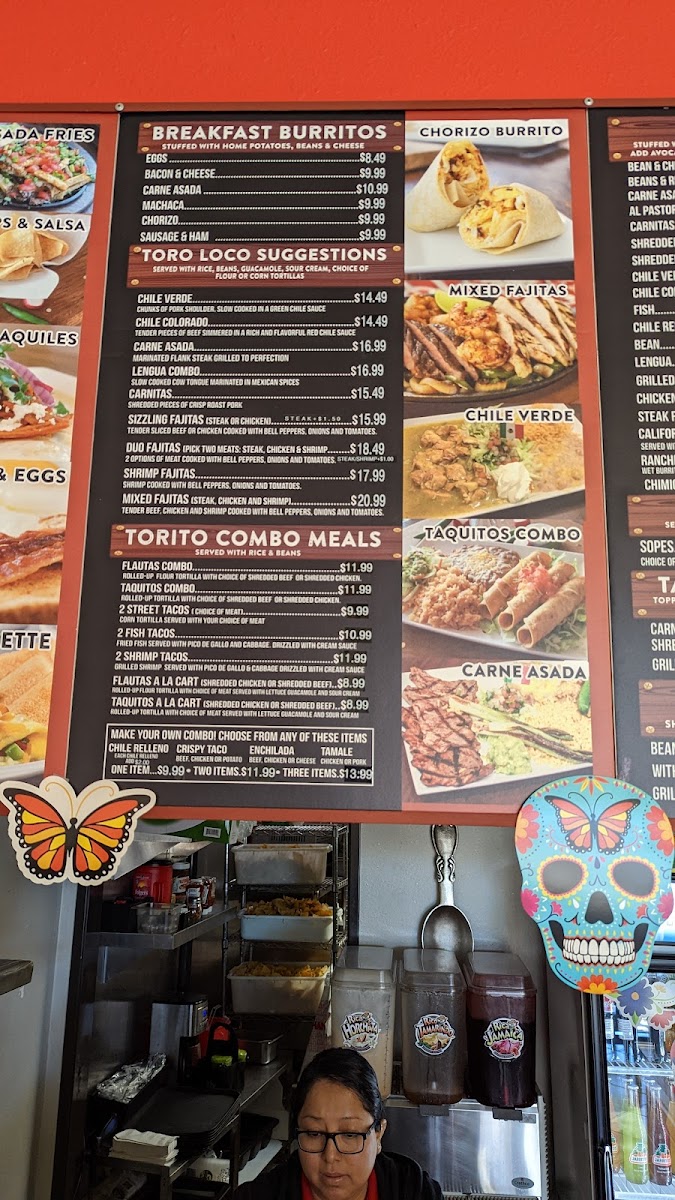 El Torito Loco Photo Menu 5