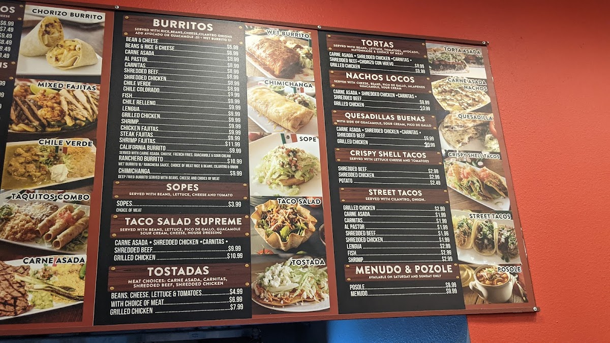 El Torito Loco Photo Menu 6